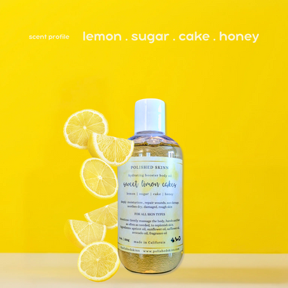 sweet limon cakes body oil