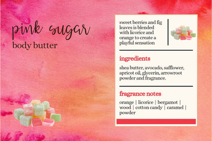 pink sugar body butter 🩷